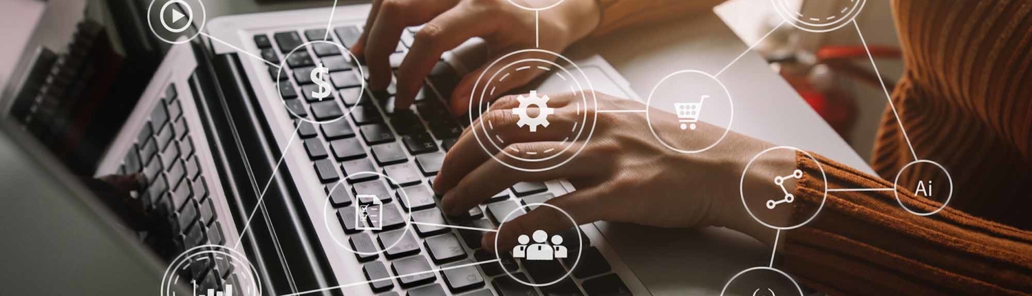 Software developer working on a laptop Growing Your Business With MSP Services